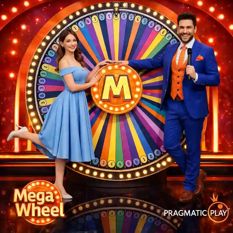Mega Wheel Live Casino Game at sg8casino